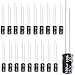 Tnisesm 20Pcs 100UF 25V Electrolytic Capacitor 100 UF MFD 25 Volt with Aluminum Radial Leads