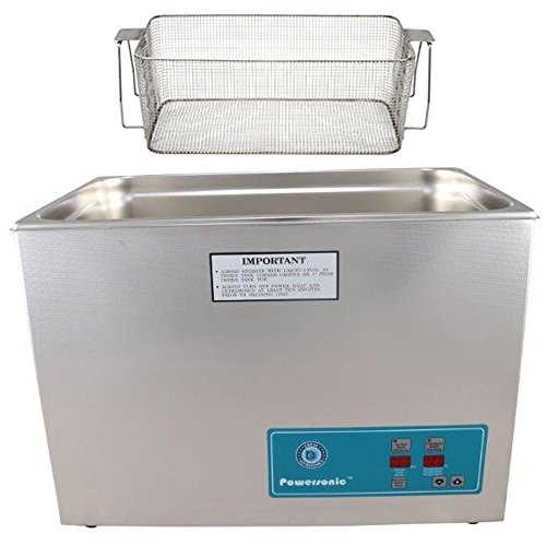 Crest Ultrasonics - 2600PH045-1-MESH - P2600H-45 Ultrasonic Cleaner-Heat & Timer- Basket