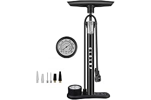 High-Pressure Presta Valve Air Pump for Bikes: Inflation Made Effortless