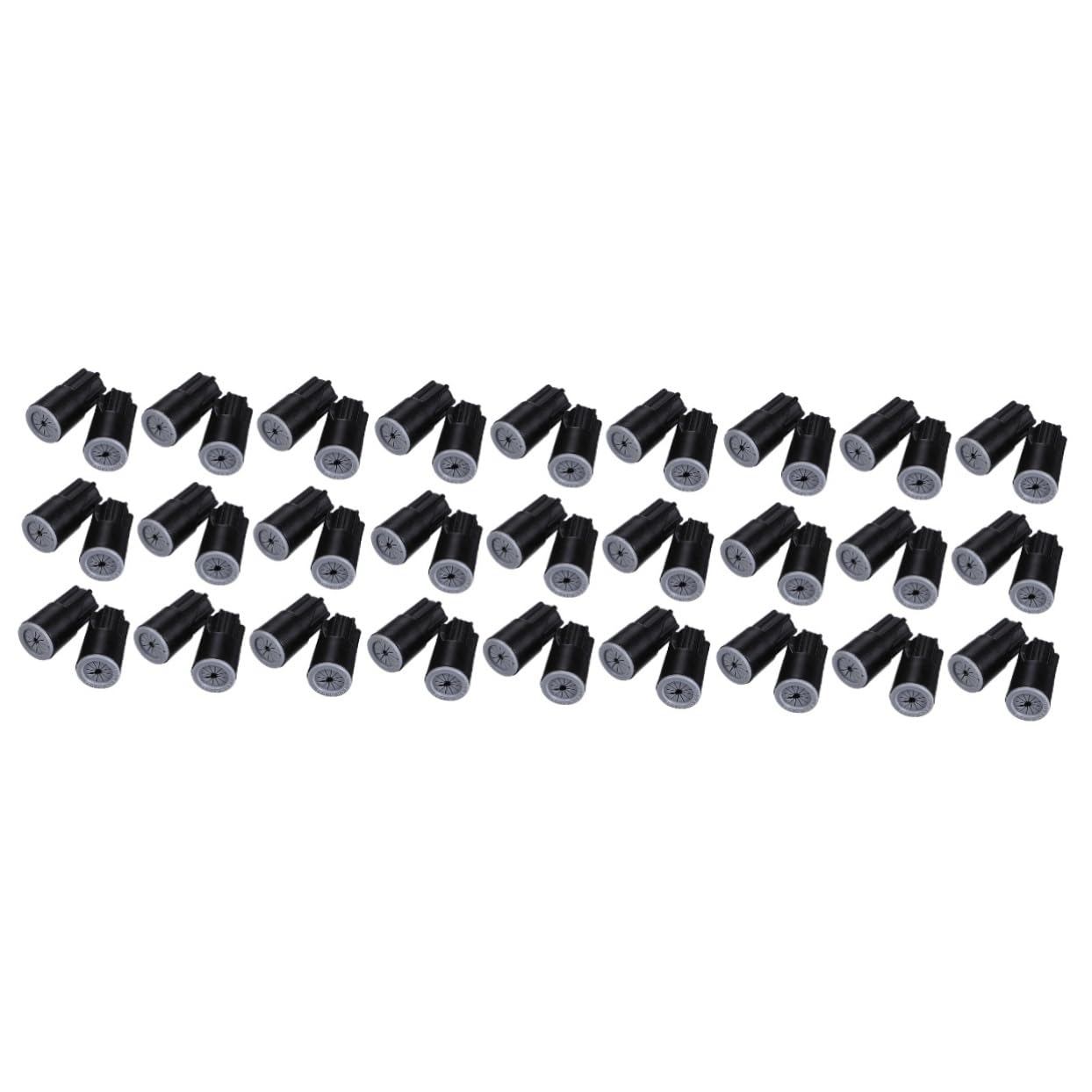 Gatuida 150 Piezas Tapa de engaste impermeable terminal de cable conector impermeable conector de cable conectores de cable a prueba de agua cable eléctrico conector eléctrico