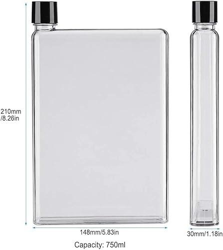 Dioche Borraccia Piatta A5 Portable Elegante