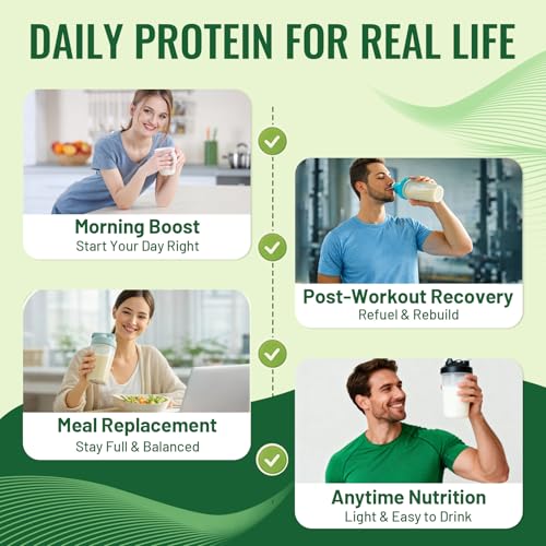 30g Organic Vegan Protein Powder Plant Based Meal Replacement 20 Billion Probiotics 0g - image 9
