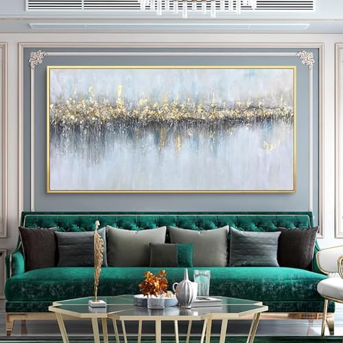 Peinture à l'huile moderne grand format pour habiller un mur vide