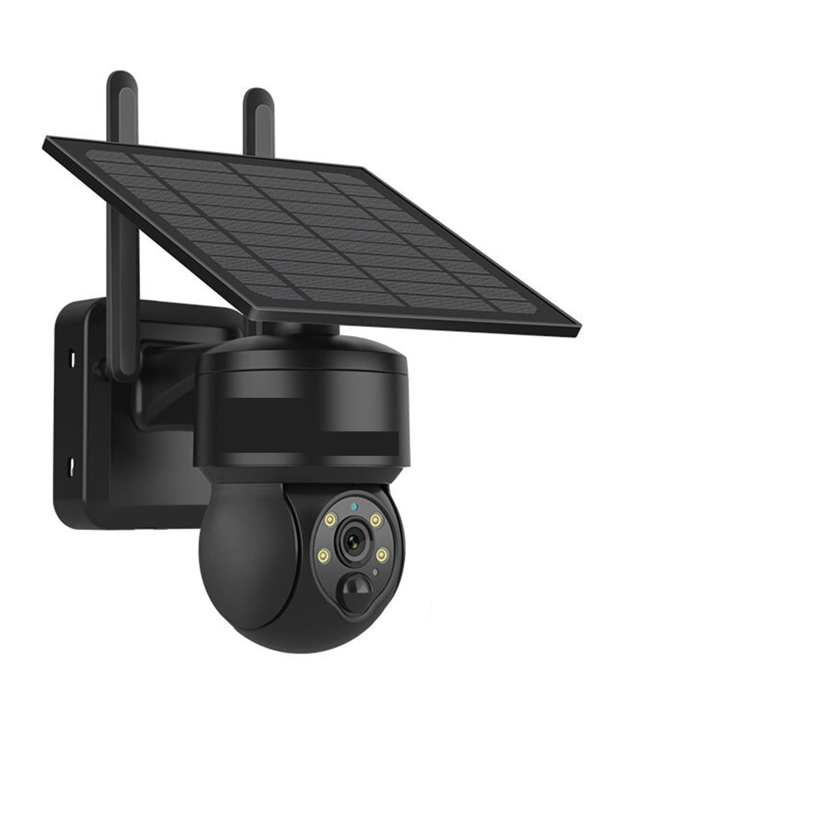 Oshpmbdlyfj Wifi Add Alexa 8Mp Tuya Solar Camera Pir Motion Detection, Can Be Installed Separately, Video Surveillance Cctv Supports(Wifi Add Alexa)