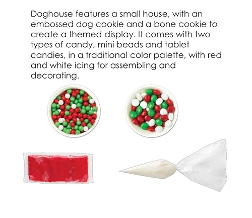 Tullipak Gingerbread Kits| Decorate Your Own Gingerbread Dog House Kit. thumb #3