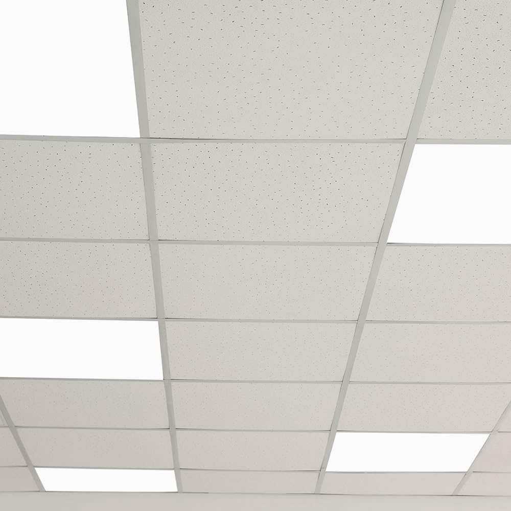 LED panel, 40 W, 4400 lm, 4200 K, 60 x 60 cm, fence UGR19, 40,000 hours [HO- PG-600 x 600-40 W-W]| Greenice