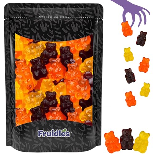Fruidles Halloween Gummy Bears Candy, Halloween Gummies, Party Favor (1