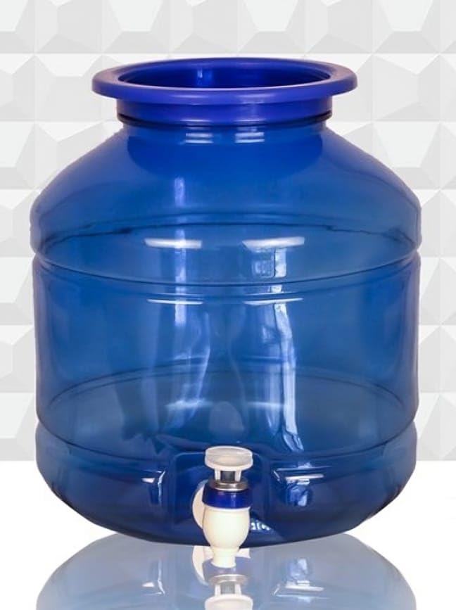 10 Litre Water Dispenser Can BPA-Free Durable Plastic Container (Compatible with 20 LTR Bottle)-image-7