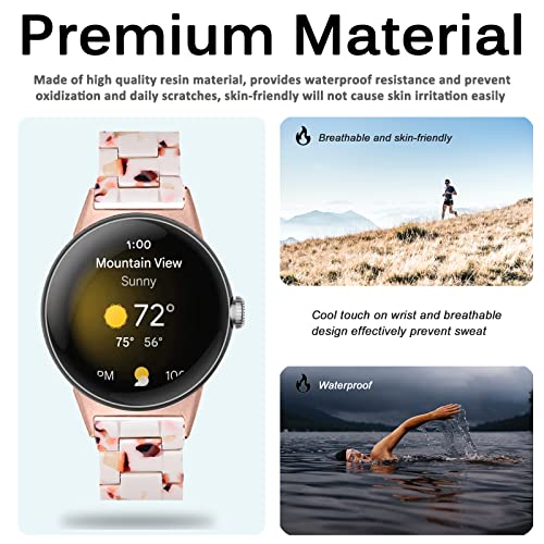 Miimall Resin Strap for Google Pixel Watch 4/3/2/1 41mm - Image 2