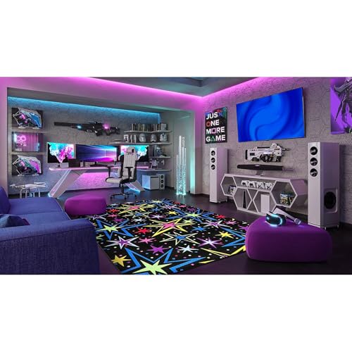 Tapete Joy Carpets Kapow 4' x 6' Área miniatura 2