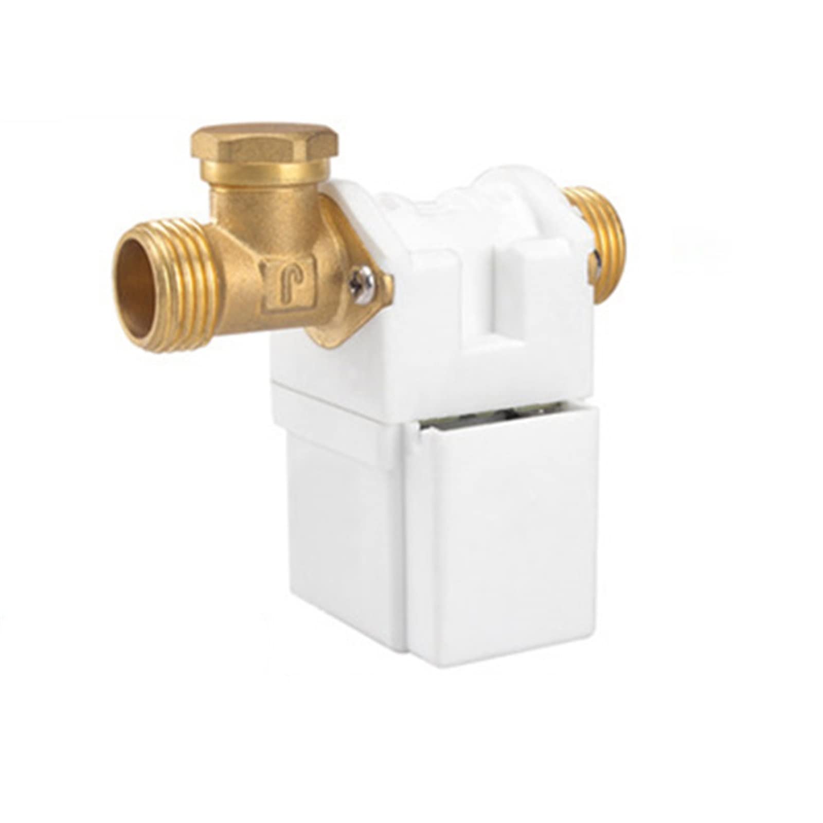 HDPHCRIUN Brass electric solenoid valve G1/2#39; NC 12v 24v 220v water heater air solar system 1Pcs(Onecolor)