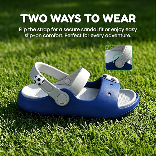 Image of Toddler Slides Sandals Unicorn Bunny Non-Slip Beach Pool Home Slippers