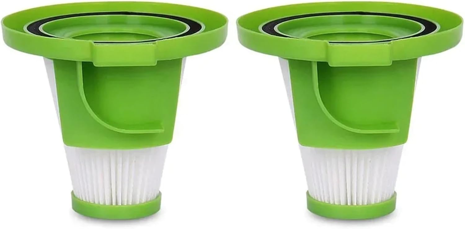 Compatible for IonVac ZipVac 8842 8200 3-in-1 Stick Vacuum, 2/6-Pack Replacement Filter Set(Green 6pcs)