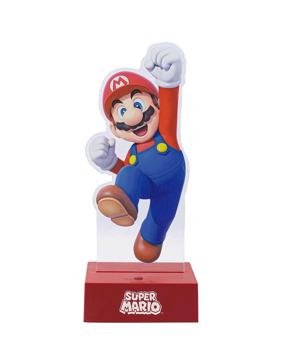 Paladone Super Mario Acrylic Light - Officially Licensed Nintendo