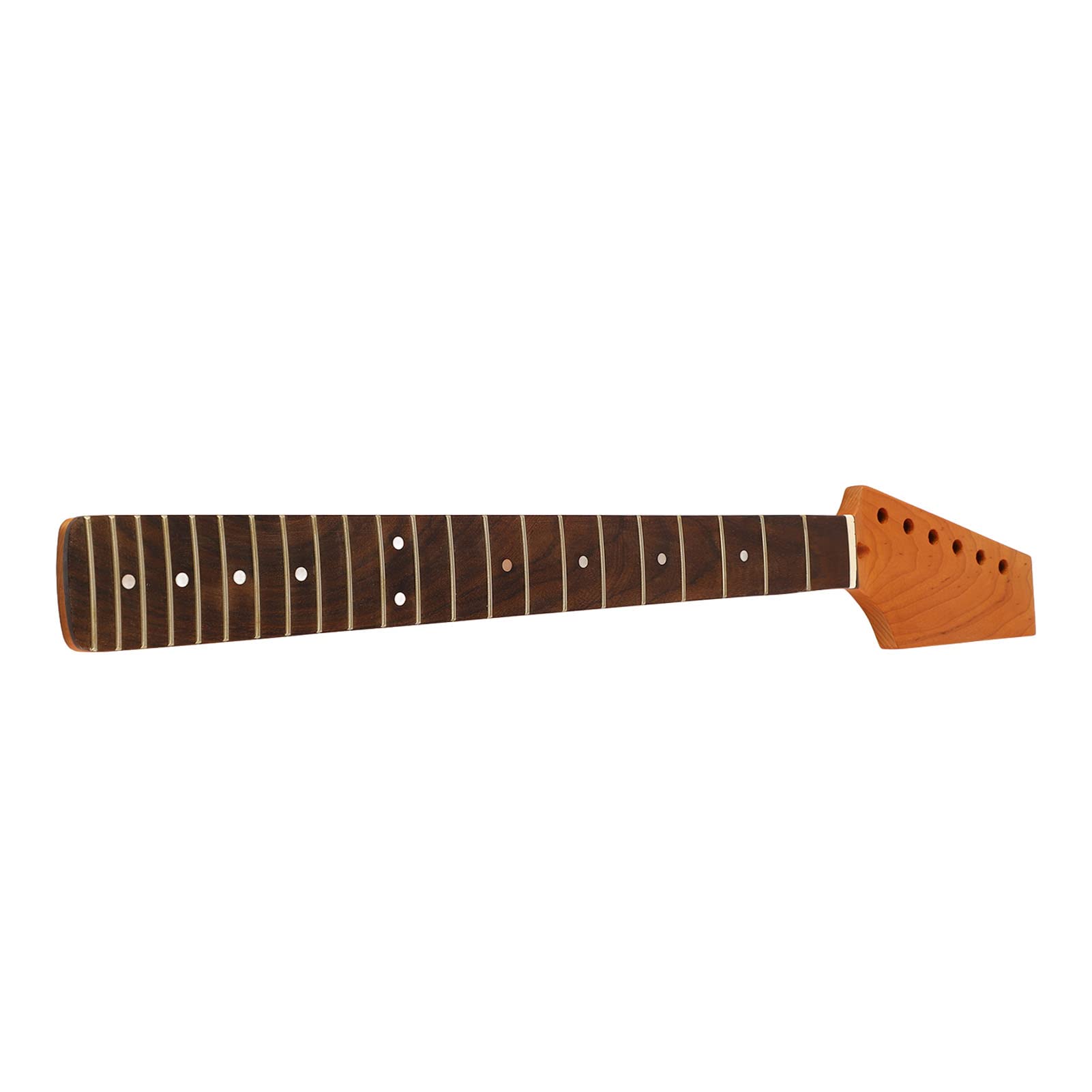 Cosiki Szyjka Gitarowa, Gitarowa część Szyi Mocna pół -odcienia Głowica Klonu Rosewood Łatwy w Zainstalowaniu Zużycia Odporny na Majsterkowanie (GS71)