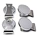 The Best Magnetic Clips for Anywhere, CMS Magnetics Heavy Duty Magnetic Clip for Magnetic Whiteboard 1.4" Dia 4 Ct. Silver