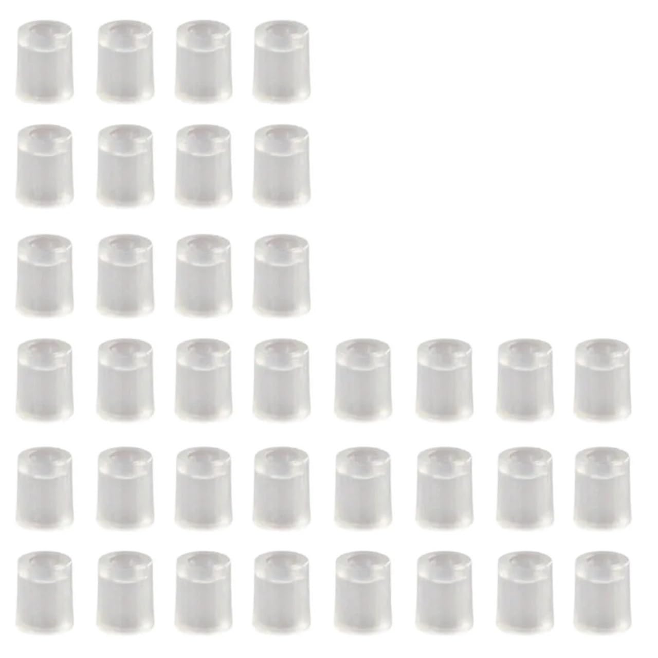 Mlyvax 500pcs Plastic Perfume Syringe Conversion Head Needle Tube Adapter Dispenser Tool
