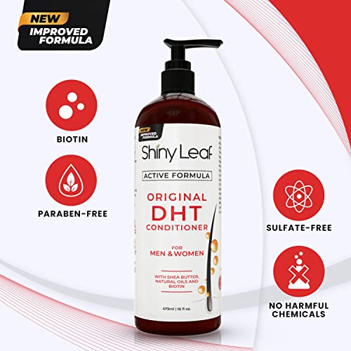 Dht Blocker Conditioner For Hair Loss With Rosemary Leaf Oil, Anti-Hair Loss Conditioner For Hair Growth For Men & Women, For Softer & Smoother Hair, Paraben & Sulfate Free, 16 Oz #TOP1