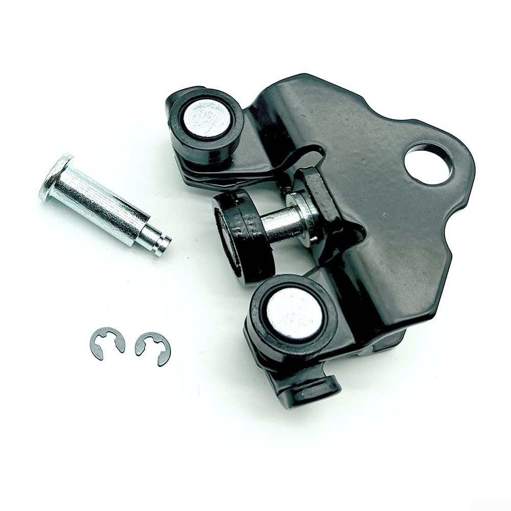 Polea de metal para guía de rodillo de puerta corredera compatible con Renault para Kangoo II 2008 en adelante, OEM 745967474R 777643981R, accesorio de pista interior negro para un funcionamiento