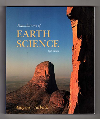 Foundations of Earth Science (fifth edition)