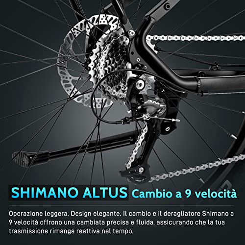 Fafrees Bici Elettrica con APP, 27.5 Bicicletta