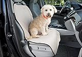 Front Bucket Seat Protector for Dogs – Protect and Covers Car Furniture From Pet Hair – Dog Harness Included