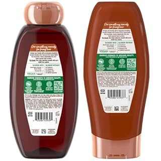 Garnier Hair Care Whole Blends Smoothing Coconut Oil and Cocoa Butter Extracts Shampoo and Conditioner, For Frizzy Hair 44 Fl Oz