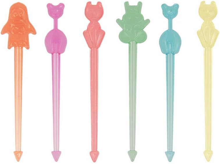 Metaltex Cocktail Picker, Multi-Colour, 32-Piece