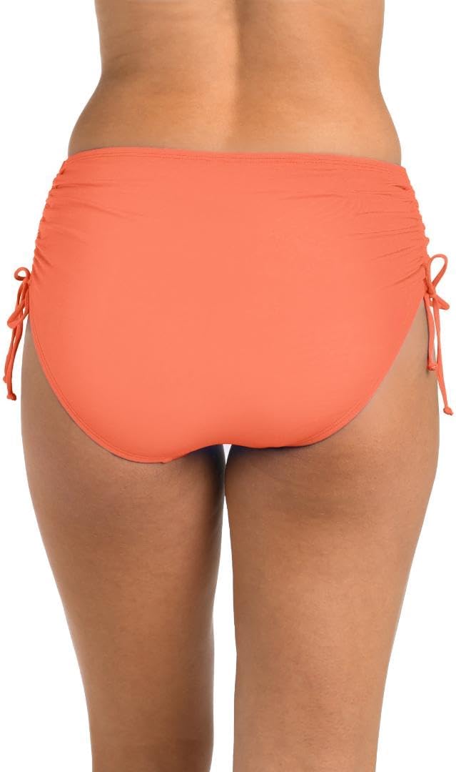 24th & Ocean Women's Mid Waist Side Tie Hipster Bottom