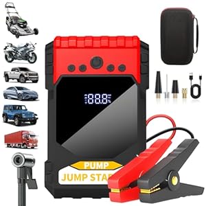 Jump Starter with Air Compressor, 6...