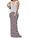 shekiss Women Sleeveless Sexy Maxi Stretch Bodycon Party Bandage Club Dresses Burgundy XLarge