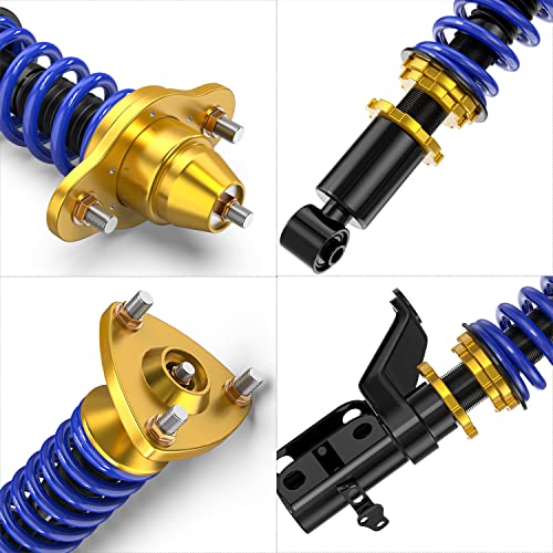 MOSTPLUS Adjustable Height Coilovers Struts Compatible with 2002 2003 2004 2005 2006 Acura RSX DC5 Suspensions Shock Struts Only for Coupe 2.0L