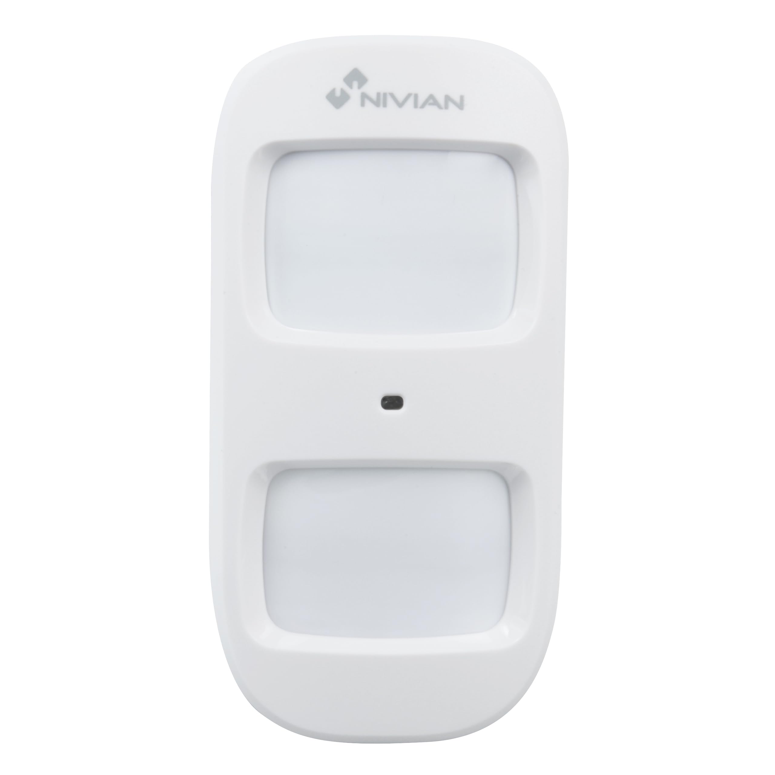 Nivian-Detector de Movimiento inalámbrico Compatible con Alarma Nivian-Apto para Interior–Inmune a Mascotas hasta 20Kg–Amplia Cobertura-Tamper Anti-sabotaje-Fácil instalación sin Necesidad de Cables