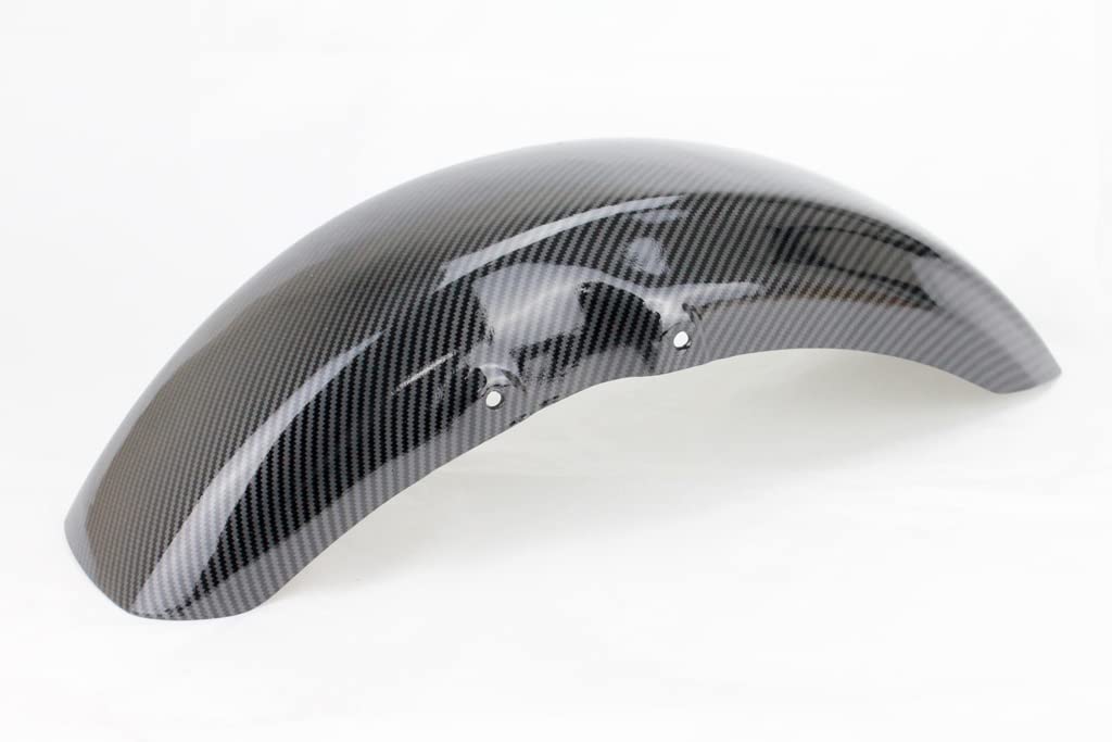 Amazon | フロントフェンダー カーボン柄 バイク用 バイクパーツ