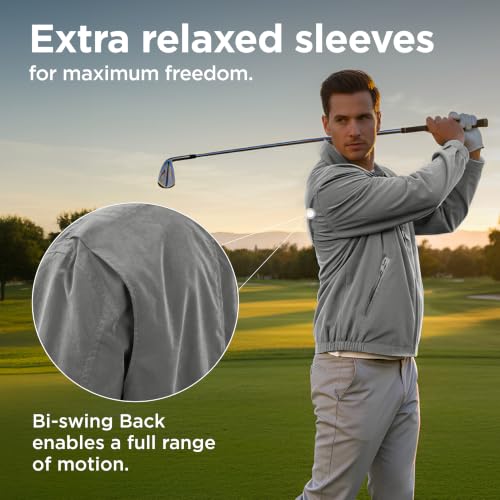 Image of London Fog Men's Auburn Zip-Front Golf Jacket