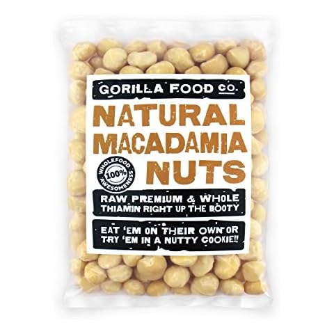 Gorilla Food Co. Macadamia Nuts Whole Raw - 100g Cover