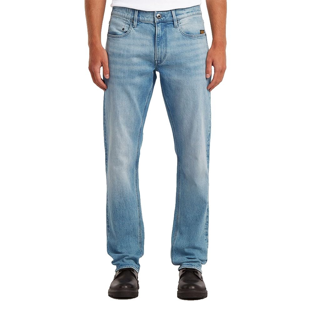 G-STAR Herren Mosa Straight Jeans, Blau (Vintage uniform Blue D23692-D761-H151), 28W / 30L