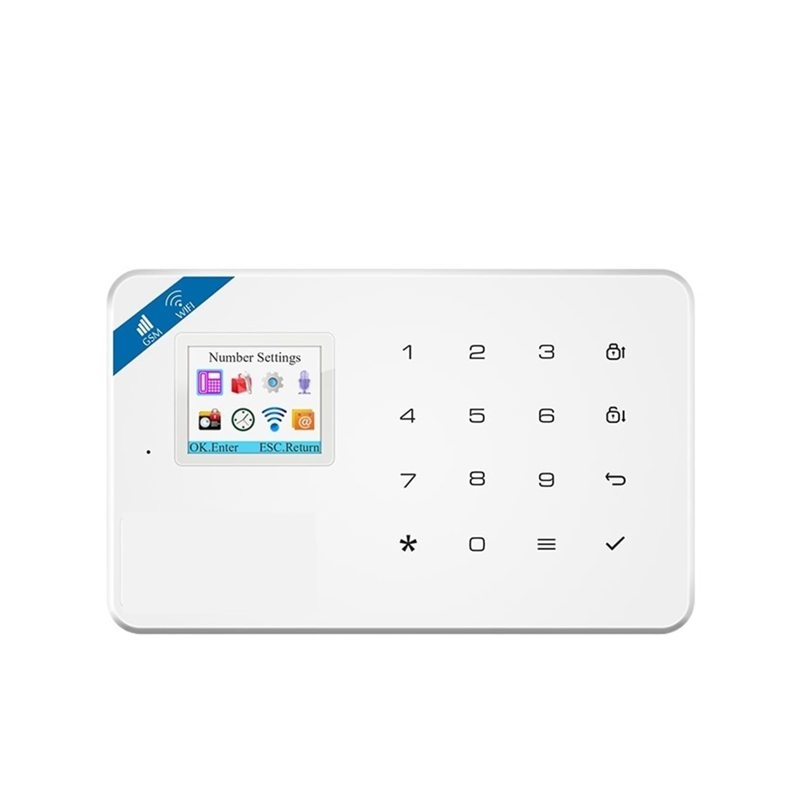 Alarma Inteligente, Panel De Alarma GSM, Seguridad For El Hogar, Trabajo For, Fábrica, Escuela, Tienda, Villa Y Zona Residencial