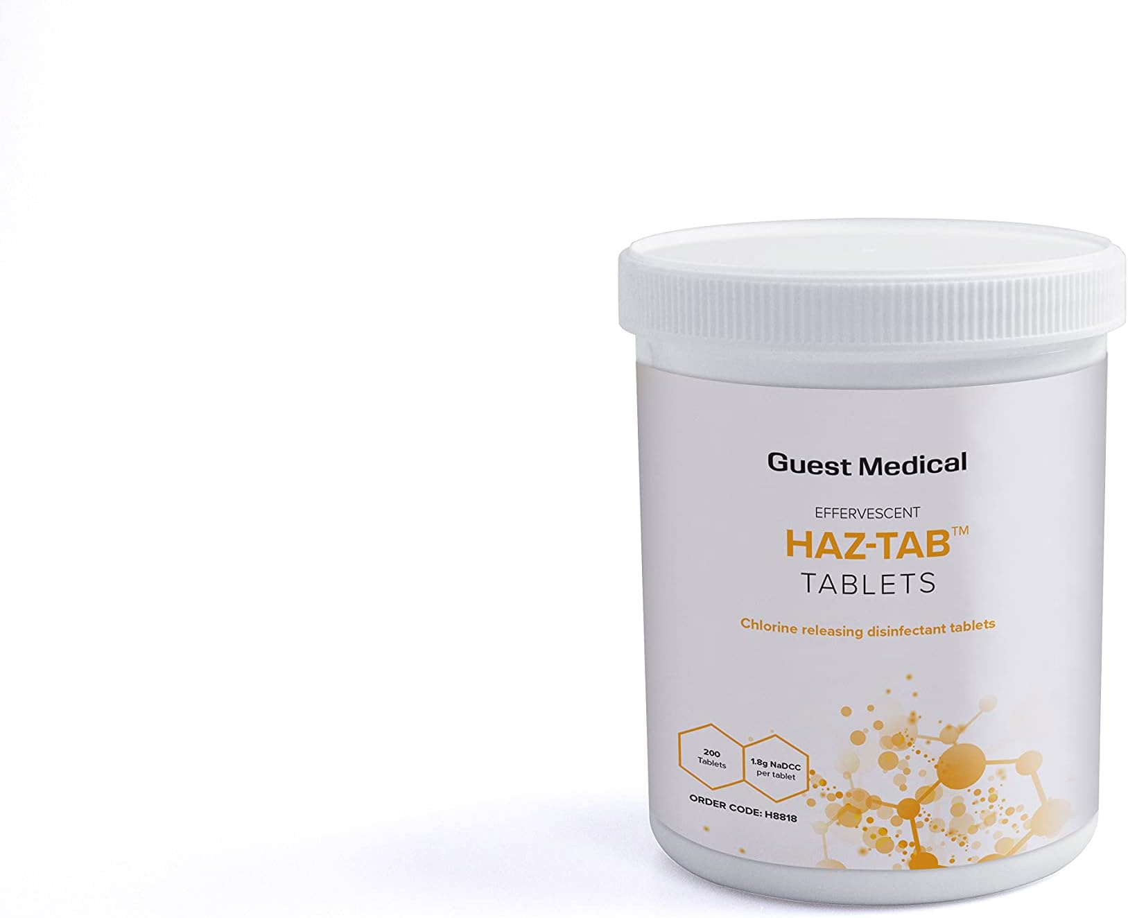 Guest Medical Haz-Tab 1.8g Chlorine Releasing Tablets x 200