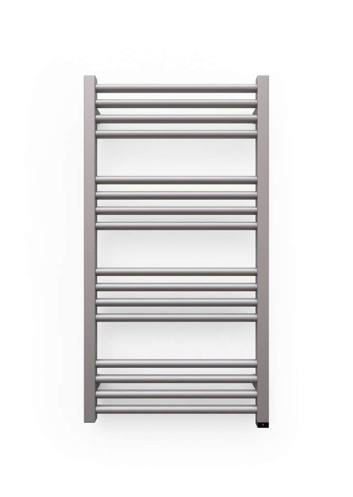 Terma Electric Towel Rail (Hidden Element), Fiona One, 900h x 480w(mm), 400 watts, Sparkling Gravel