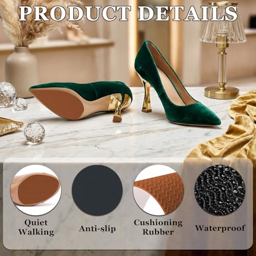 Protector de suela para zapatos 10 pares 6x4 pulgadas miniatura 3