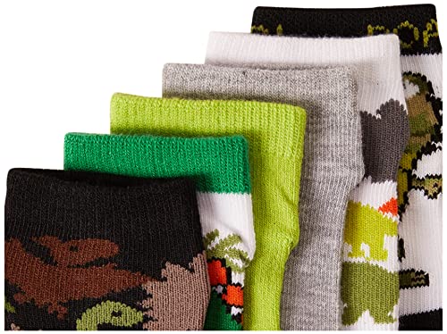 Cherokee Baby Boys 6 Pack Shorty Casual Sock, Green, 6-18 Months Us #TOP2