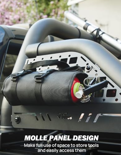 image for JOYTUTUS Roll Bar for Full-Size Truck Adjustable Chase Rack Pickup Spo