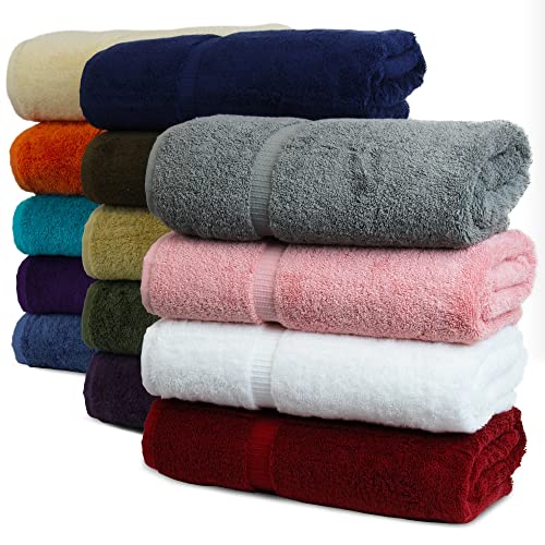 Luxury Hotel & Spa Collection Highly Absorbent, Quick Dry 100% Turkish Cotton 700 Gsm, Eco Friendly Towel, For Bathroom, Gymand Kitchen Dobby Border Soft Towel Set (Mix Color, Wash Cloths - Set Of 12) #TOP1