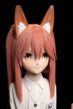 Amazon.co.jp: 鍵付き 玉藻の前 fgo 全頭面 着ぐるみ マスク