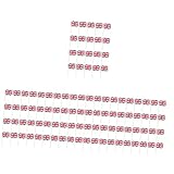 OUNONA 1000個牙签旗 レー ケーキ ケーキ 物用 パーティー ッズ 日 婚式 に