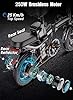 Foldable Electric Bike,14" Portable Folding E-Bike, City Bike, 48V 10AH Battery, 250W Motor, 25KMH Speed, Disc Brakes, Triple Suspension, 3 Riding Modes, Rear Seat, Recycle Energy System, Black, New! #3