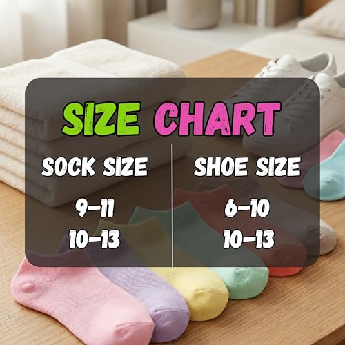 Image of Tipi Toe Women's 20 Pack Colorful Low Cut Socks - Lightweight, Breathable Design for All-Day Comfort Sizes 9-11 /10-13