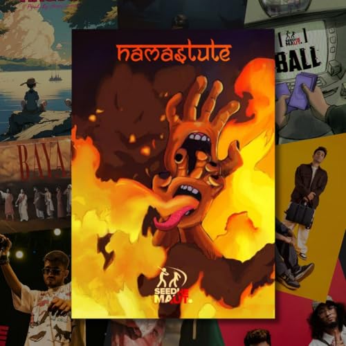 Image of Auraposter Paper Seedhe Maut Mini Posters (Set of 40) - 15x10 cm for Wall, Bedroom, Living Room - Desi Hip Hop - Double Tape Included