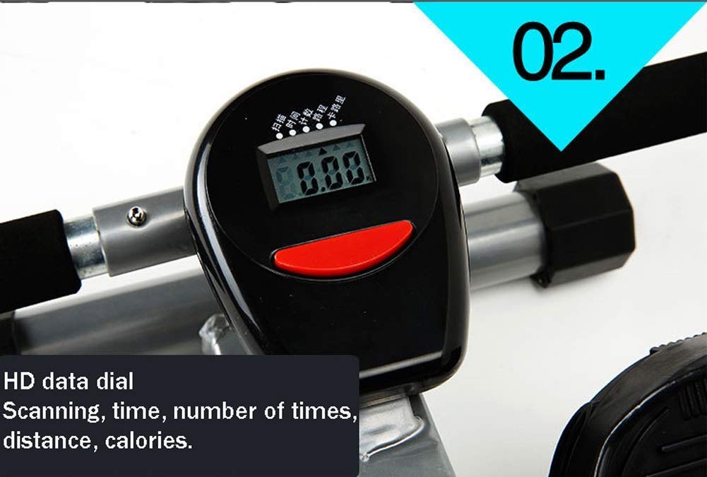 Máquina de remo para uso doméstico, cardio remo entrenamiento fitness cuerpo gimnasio interior entrenamiento de cuerpo completo, deslizador súper suave, adecuado para ejercicio físico en el hogar